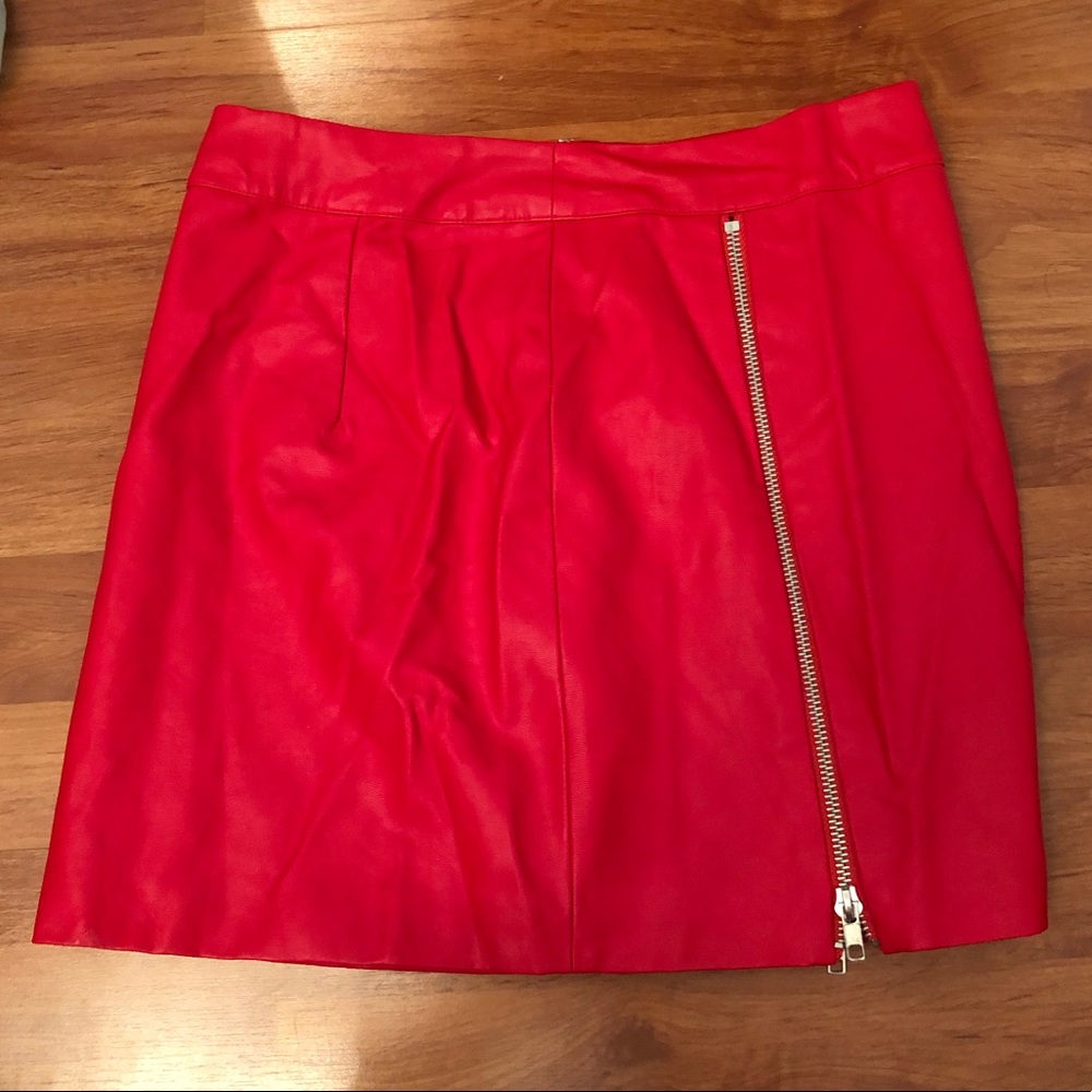 Forever-21 Red Skirt